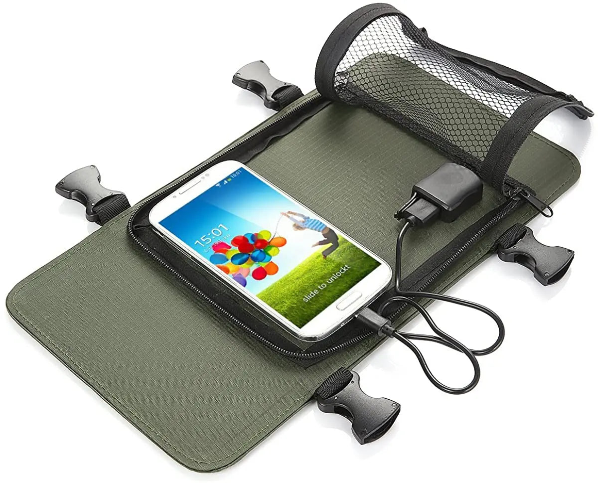 Solar Hiking Backpack 6.5W – 30L Travel Daypack for 17" Laptop