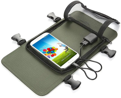 Solar Hiking Backpack 6.5W – 30L Travel Daypack for 17" Laptop