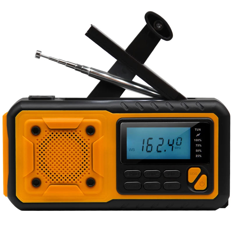 5000mAh Emergency NOAA Weather Radio