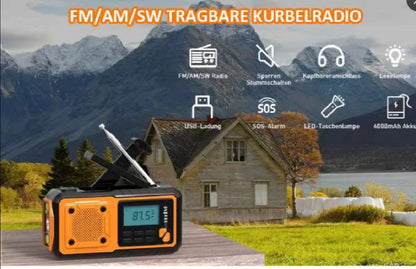 5000mAh Emergency NOAA Weather Radio
